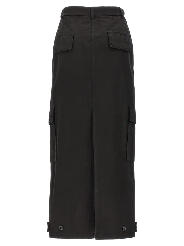 Womens Armarium Midi Skirts In Black