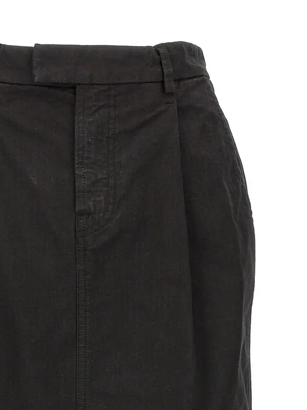 Womens Armarium Midi Skirts In Black