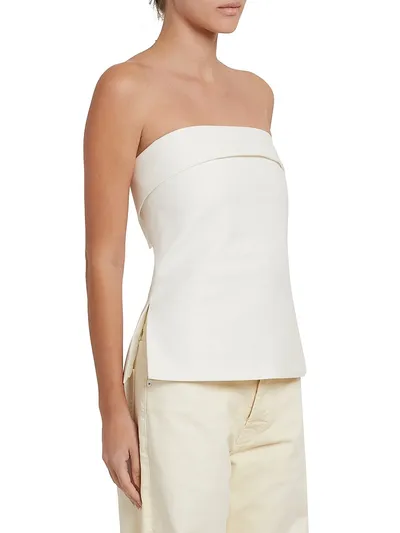 Womens Armarium Evening Tops In Off White