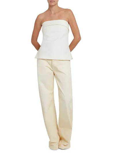 Womens Armarium Evening Tops In Off White