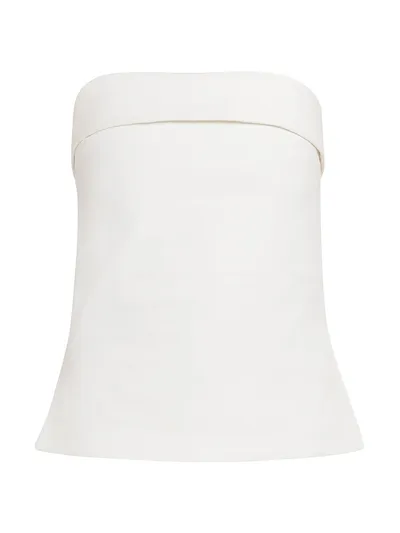 Womens Armarium Evening Tops In Off White