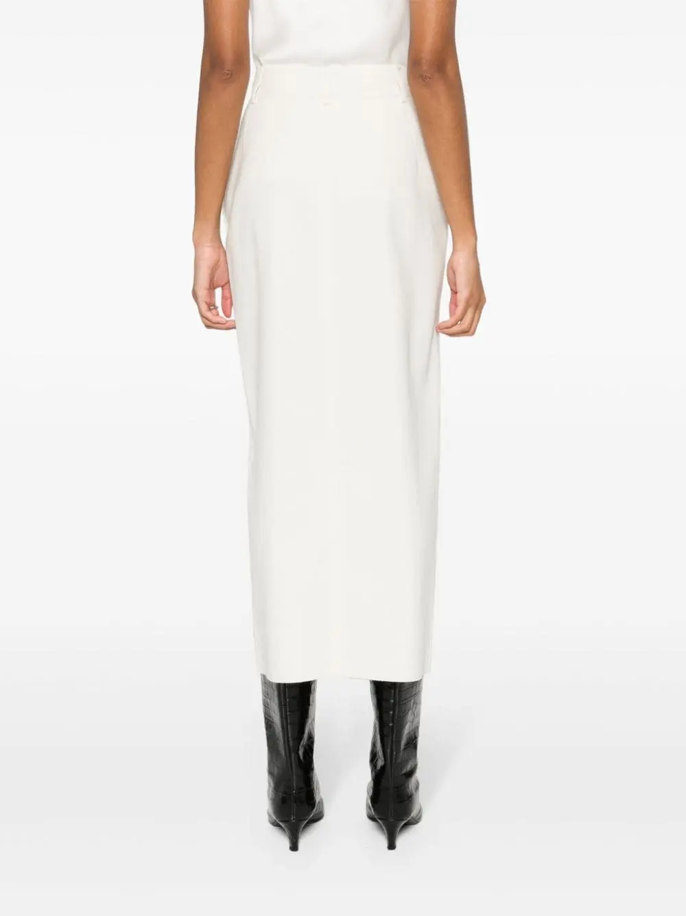 Womens Armarium Midi Skirts In Off White
