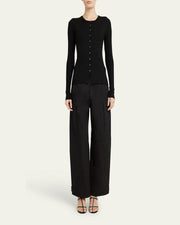 Womens Armarium Casual Trousers In Black