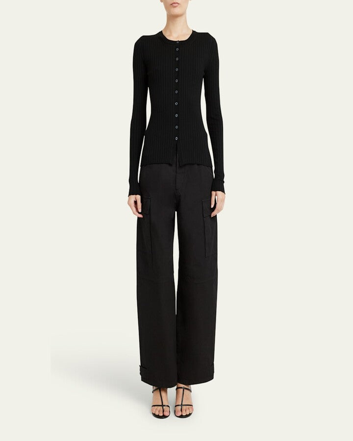 Womens Armarium Casual Trousers In Black