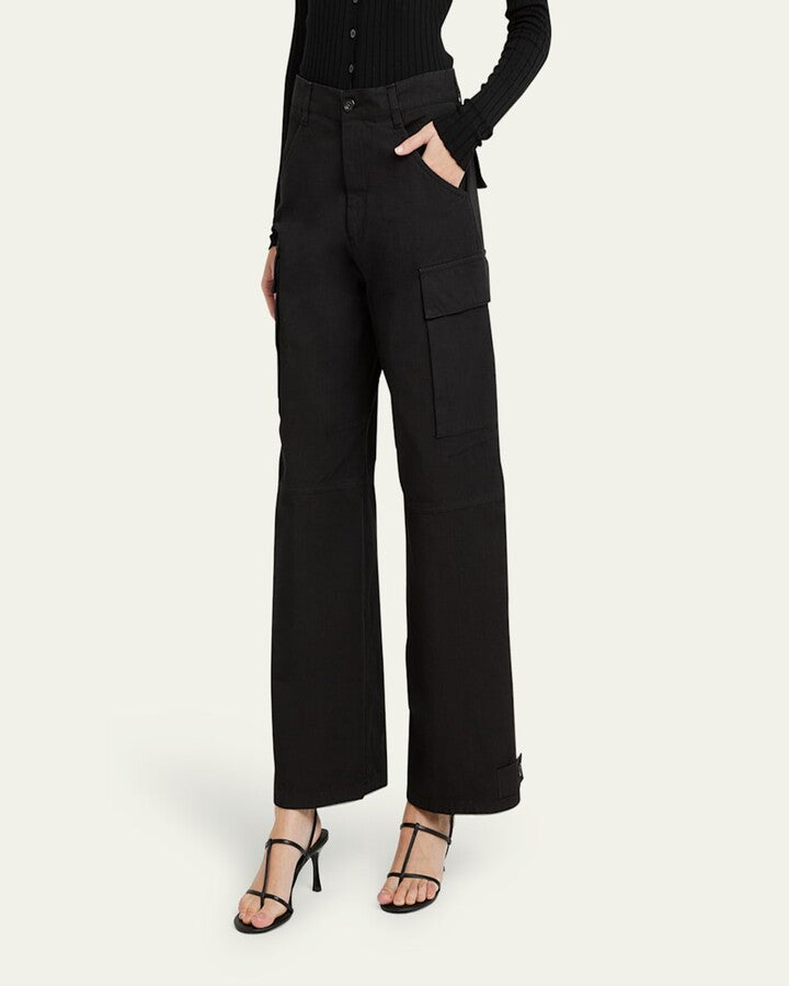 Womens Armarium Casual Trousers In Black