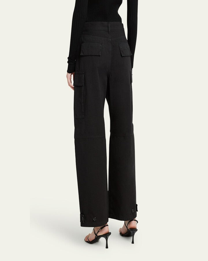 Womens Armarium Casual Trousers In Black