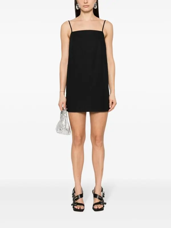 Womens Armarium Short Day Dresses In Black