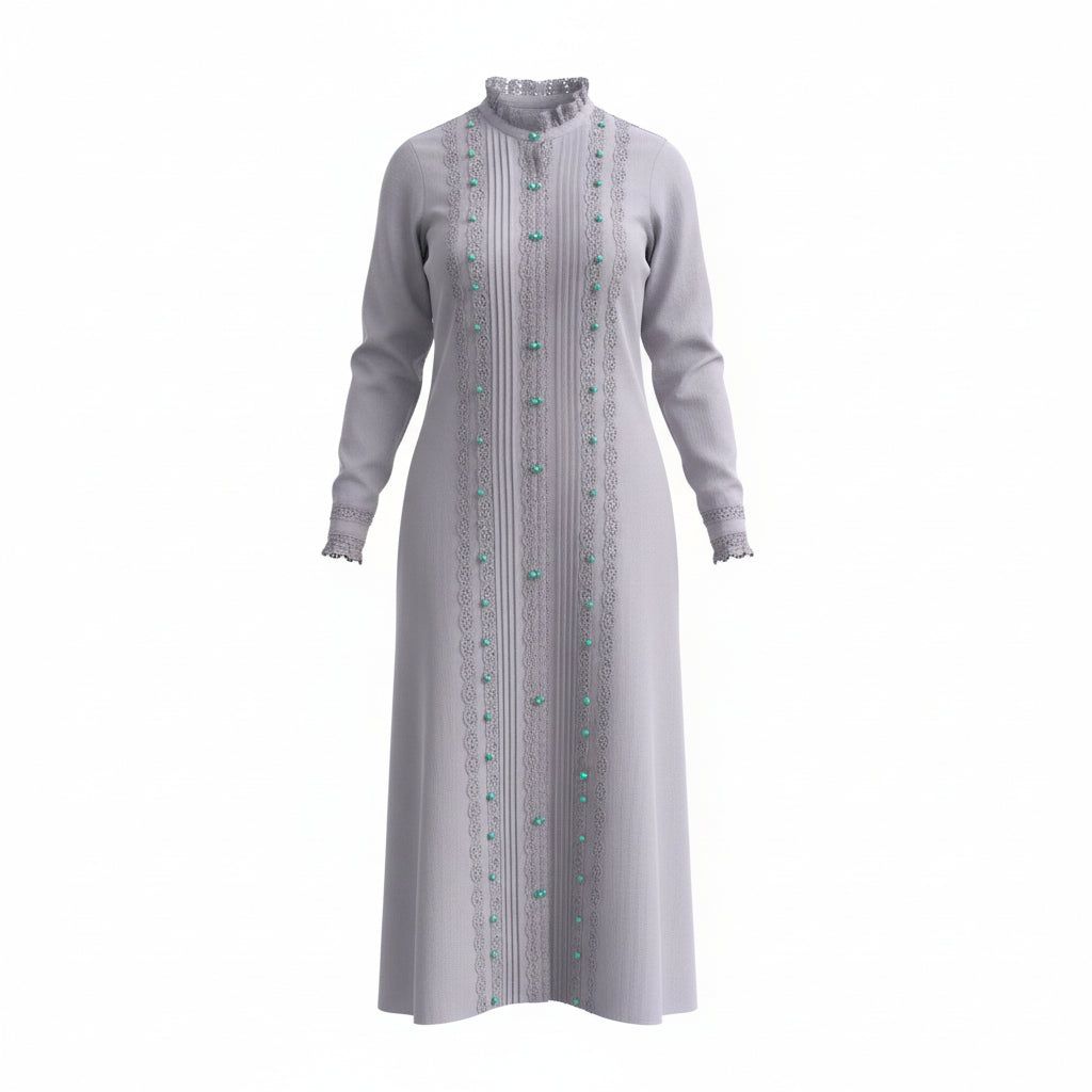 Womens Fortela Long Day Dresses In Sky