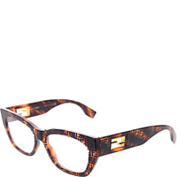 Fendi Womens Brown Baguette Square Sunglasses