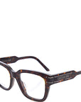 Dior Eyewear Womens Diorsignatureo S5I Dquare Glasses in Brown