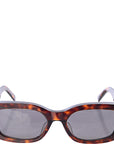 Celine Womens Brown Triomphe Square Sunglasses