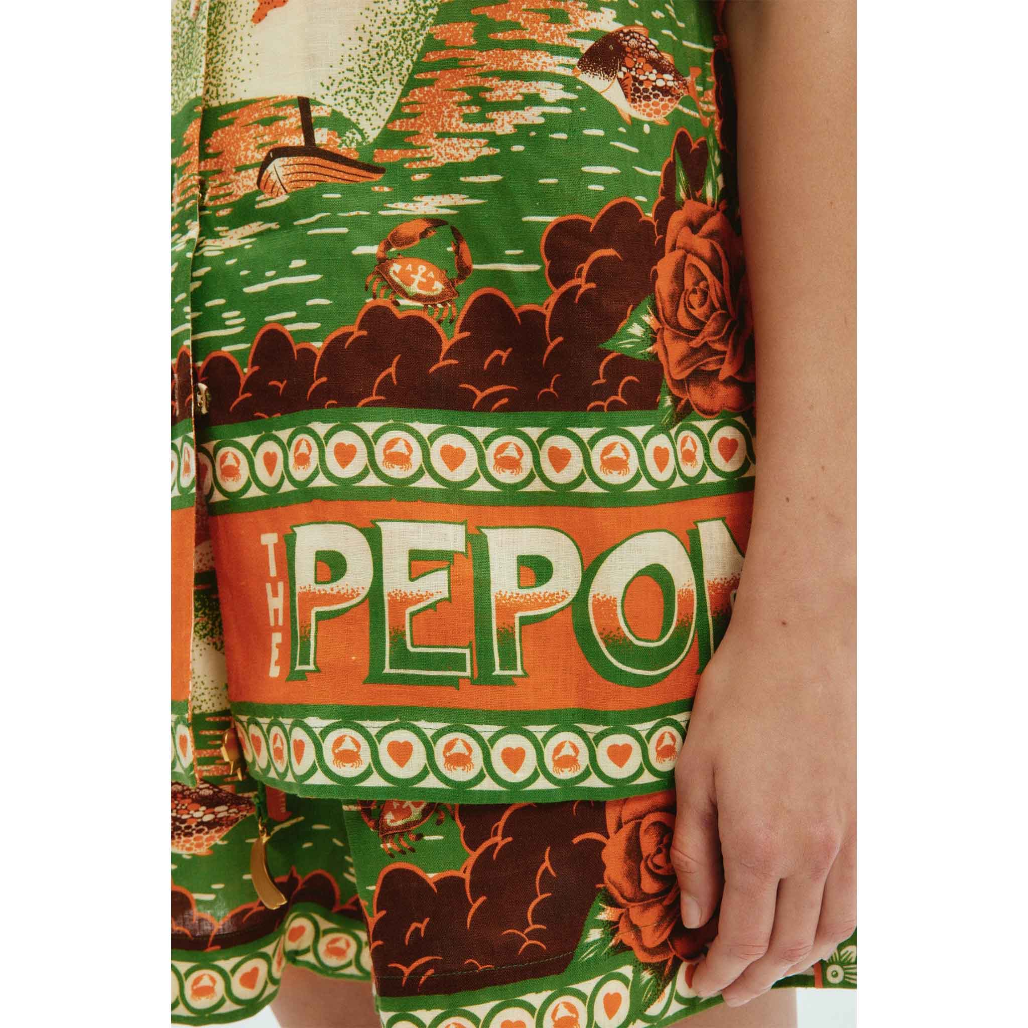 Womens Alemais Beach Shirt In Multi