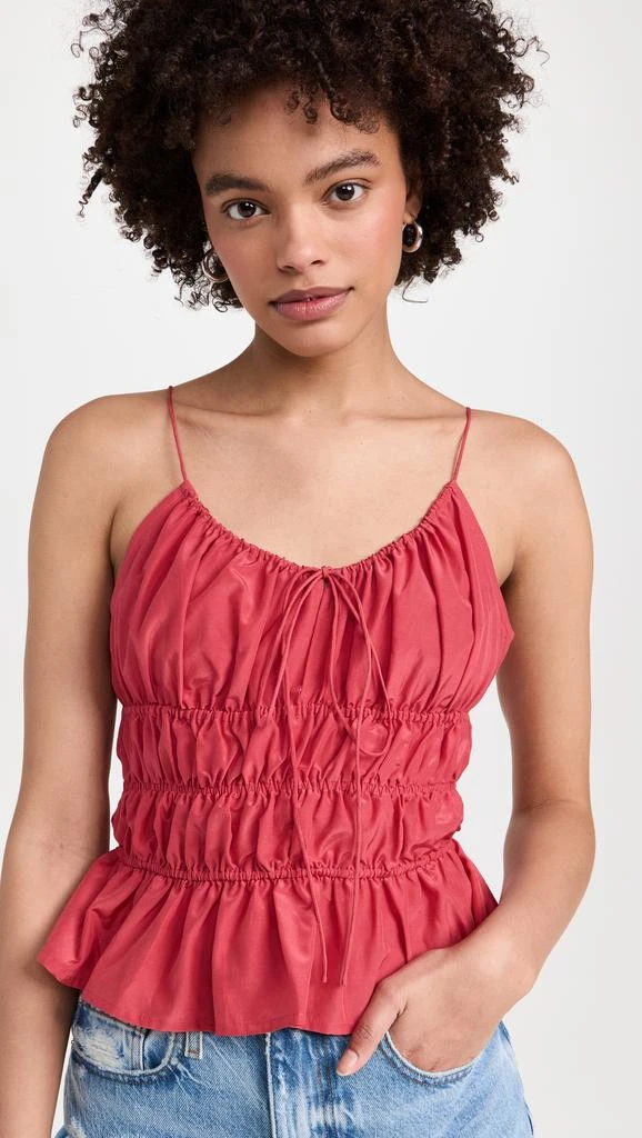 Womens Faithfull The Brand Camis In Red