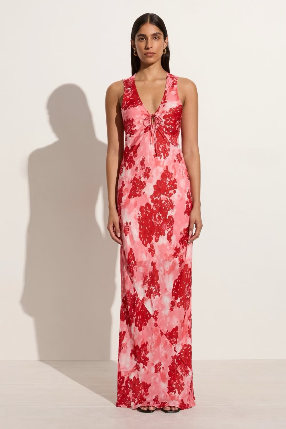Womens Faithfull The Brand Long Sun Dresses In Rosella Floral