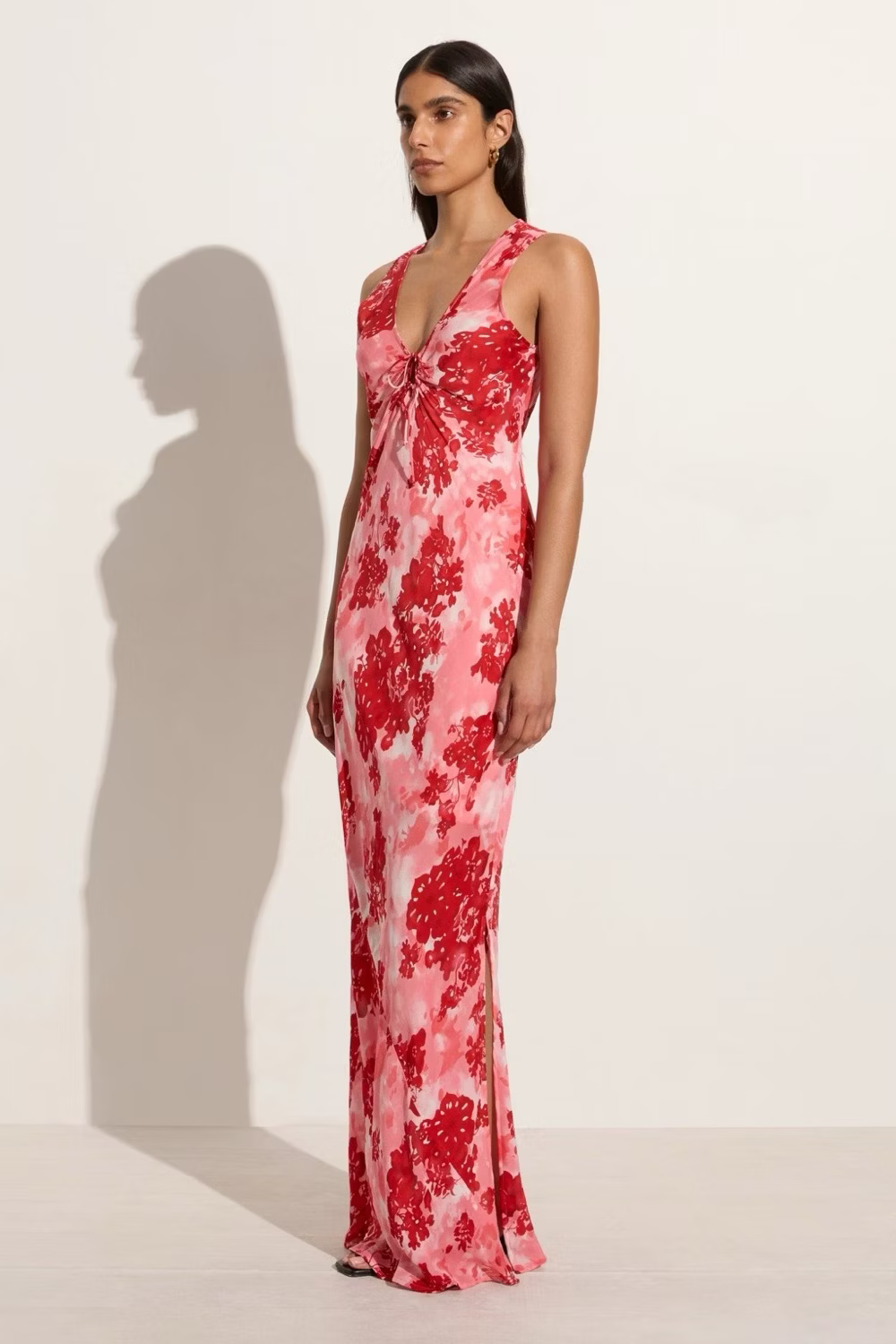 Womens Faithfull The Brand Long Sun Dresses In Rosella Floral