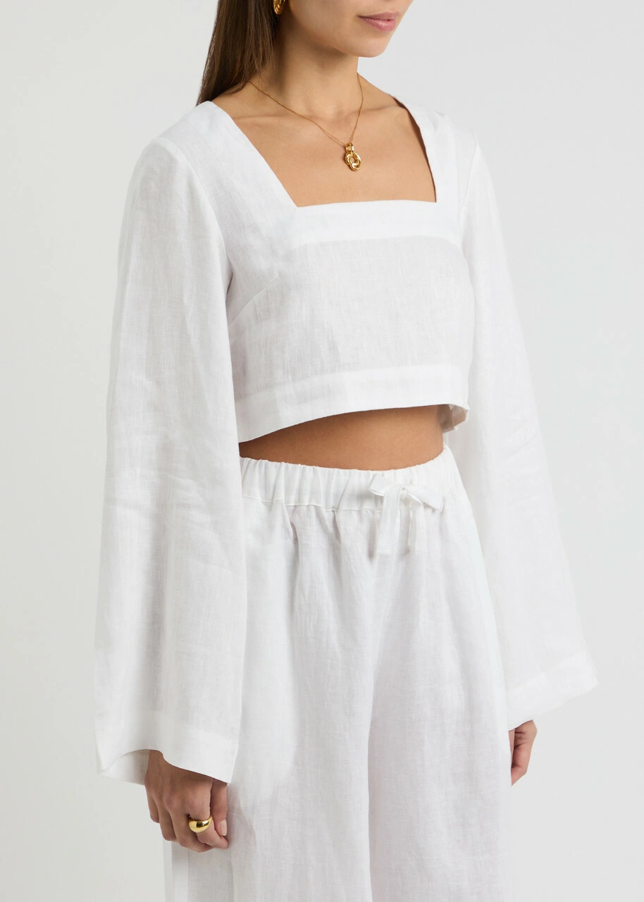 Womens Faithfull The Brand Days Tops In White