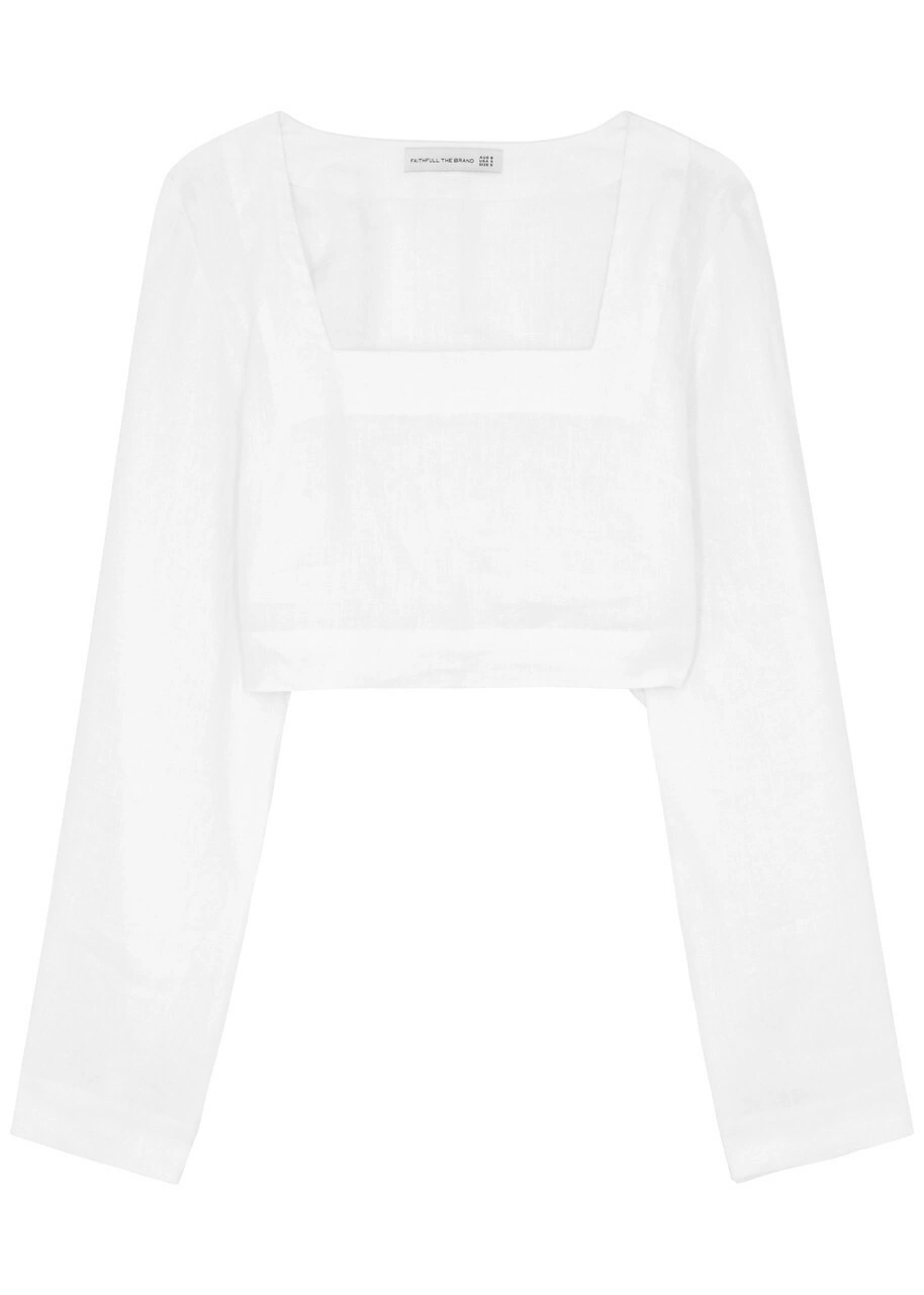 Womens Faithfull The Brand Days Tops In White