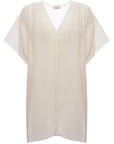 RAEY Womens Split Seam Tunic in White