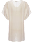 RAEY Womens Split Seam Tunic in White