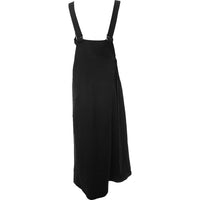 RAEY Womens Smart Wrap Pinafore in Black