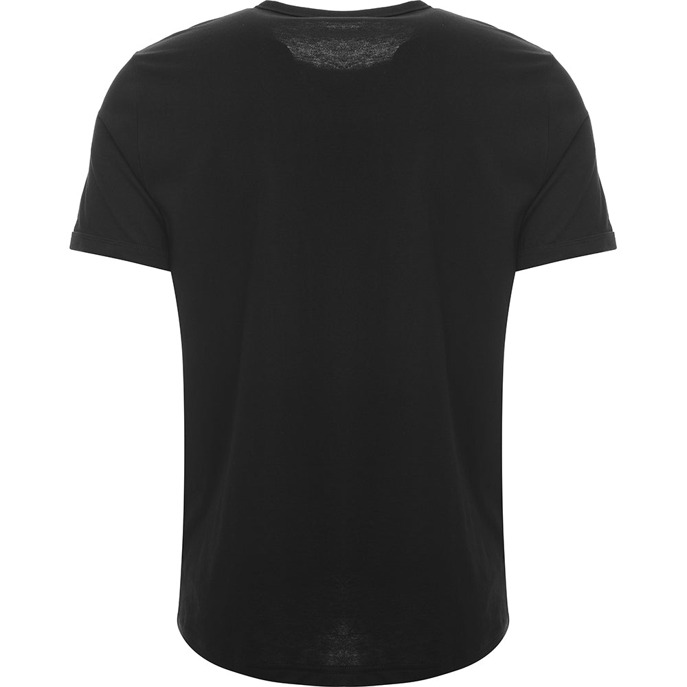 Fred Perry Mens Black Ringer T-Shirt