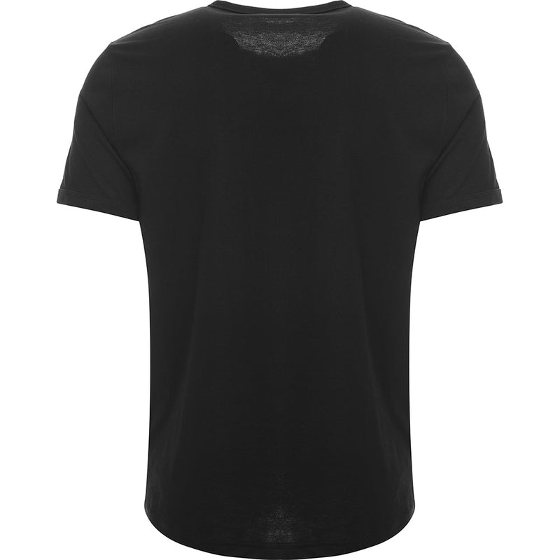 Fred Perry Mens Black Ringer T-Shirt