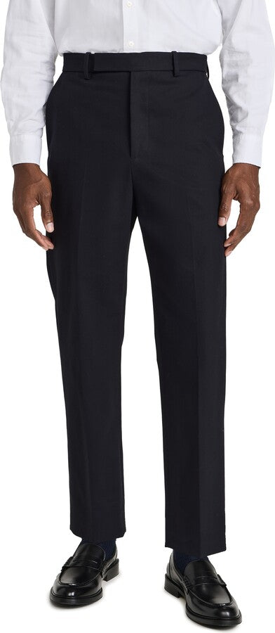Mens Nili Lotan Tailored Trousers In Black