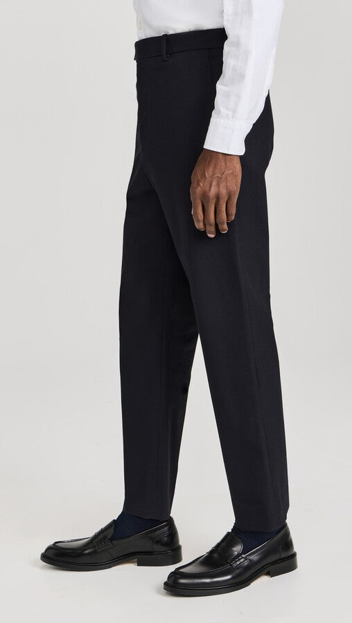Mens Nili Lotan Tailored Trousers In Black