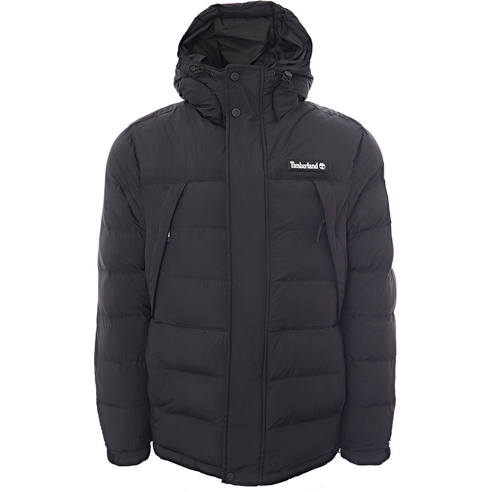 Timberland Mens Outdoor Archive Puffer Jacket In Black