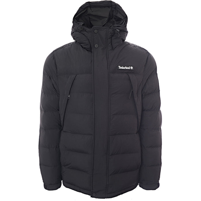 Timberland Mens Outdoor Archive Puffer Jacket In Black