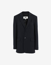 Mm6 Maison Margiela Women's Blazer in Blue