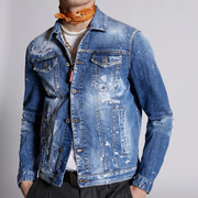 Dsquared2 Men's Denim Jacket in Blue
