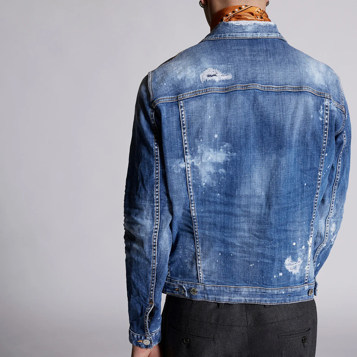 Dsquared2 Men's Denim Jacket in Blue