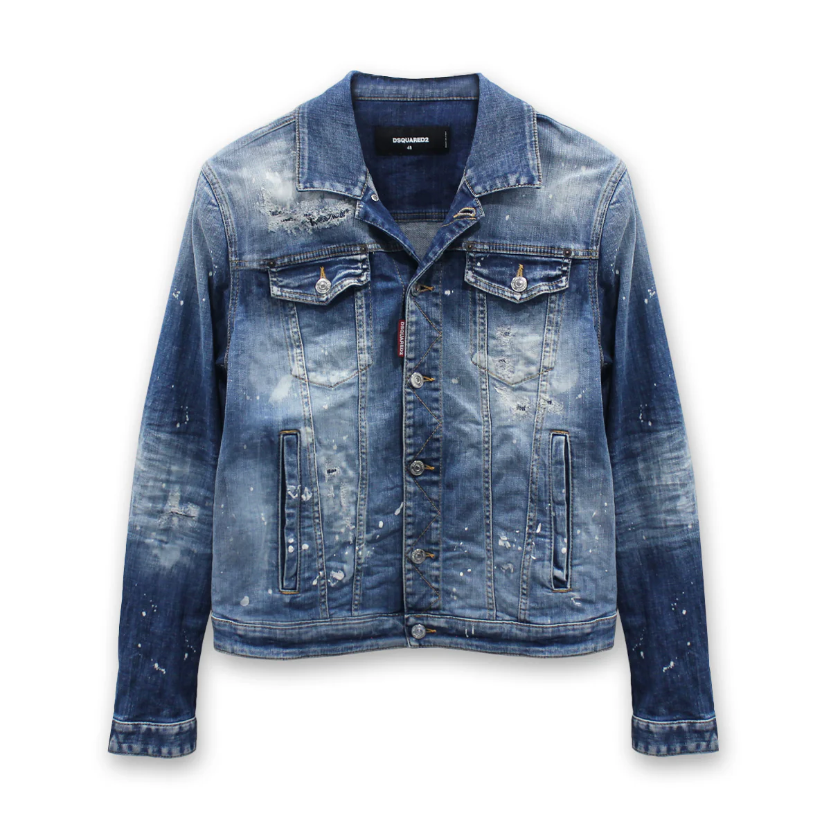 Dsquared2 Men's Denim Jacket in Blue