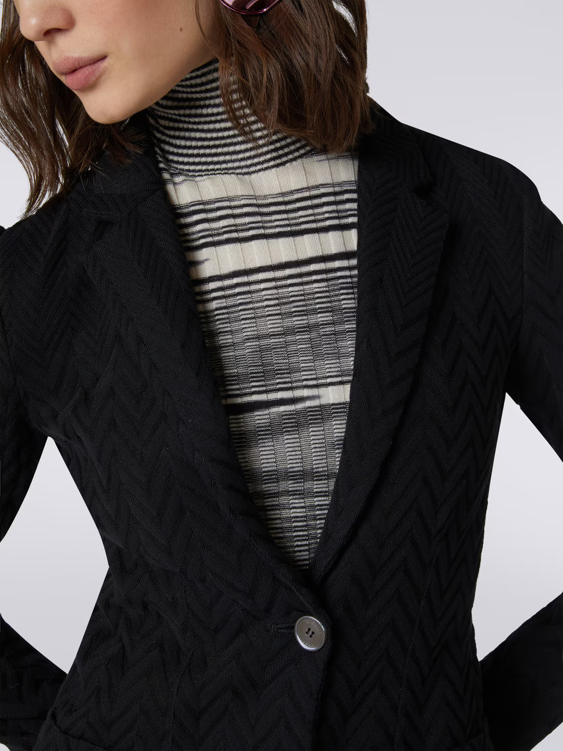 Missoni Womens Blazer in Black