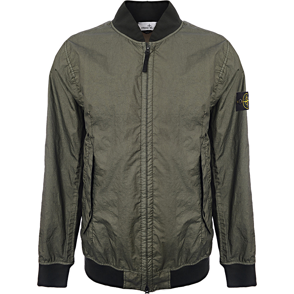 Stone Island Mens Lightweight Jacket In Green