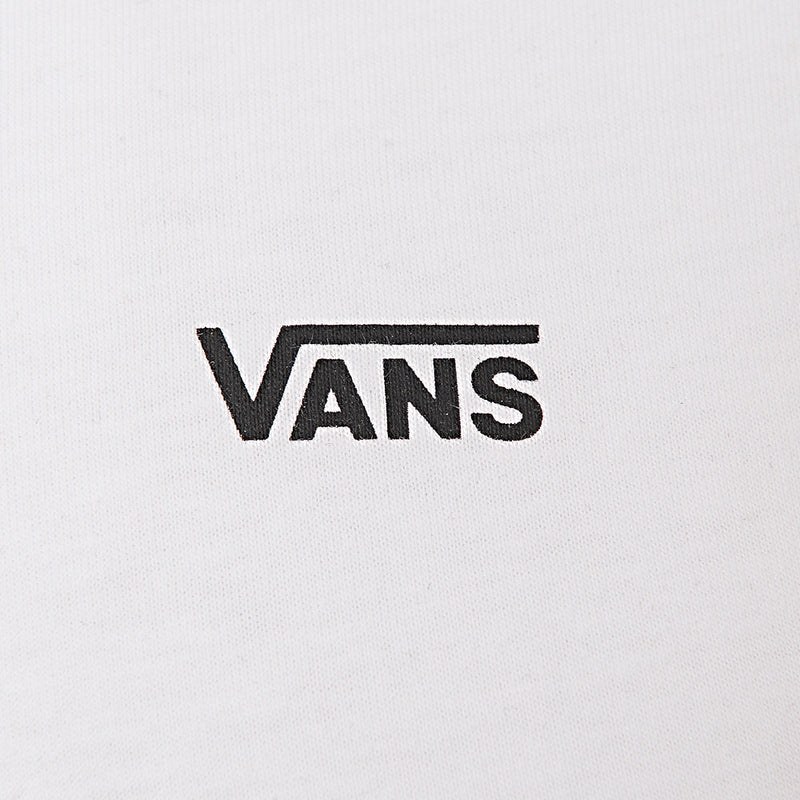 Vans Mens Black and White Colorblock Graphic T-Shirt