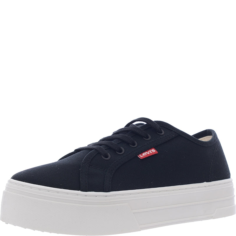 Levi's Women's Black Flatform Trainer