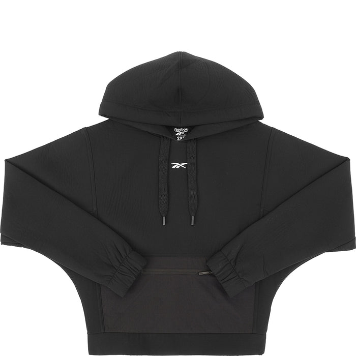 Reebok Womens Training Utility Hoodie In Black