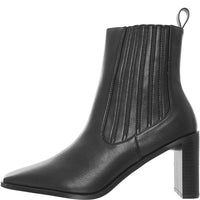 Raid Women's White Benita Heeled Chelsea Boots