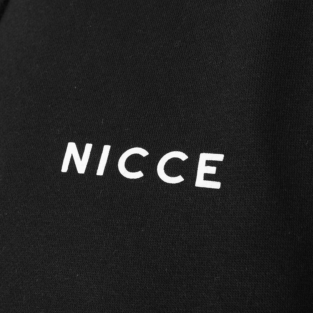 Nicce Mens Hoodie With Logo In Black