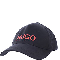 Hugo Men's Black Logo Baseball Cap