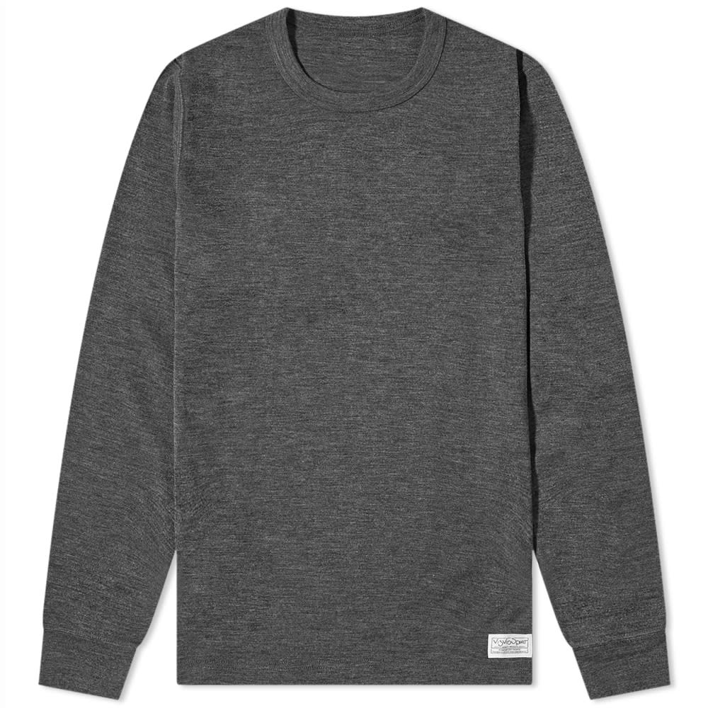 Visvim Sport Mens Lakota Long Sleeve Tee Grey