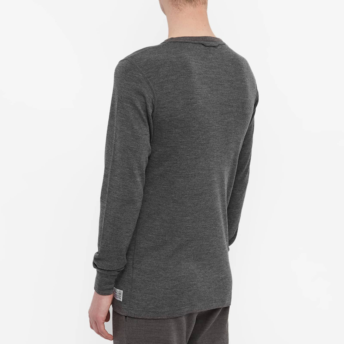 Visvim Sport Mens Lakota Long Sleeve Tee Grey