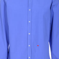 Moschino Mens Boxed Shirt in Light Navy