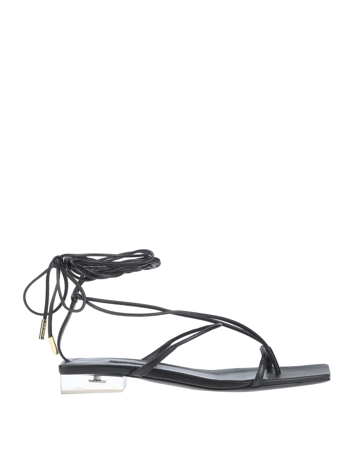 Versace Women's Leather Thong Sandals