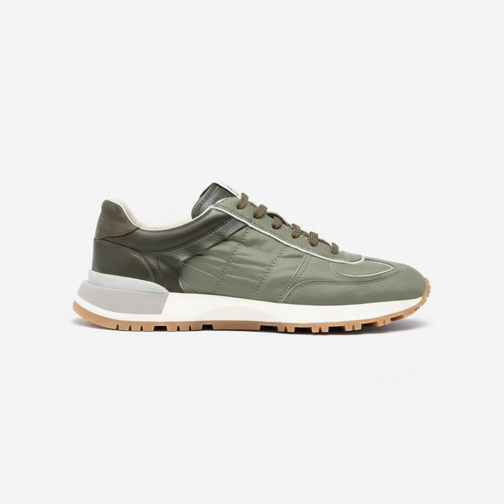 Maison Margiela Men's Trainers in Green