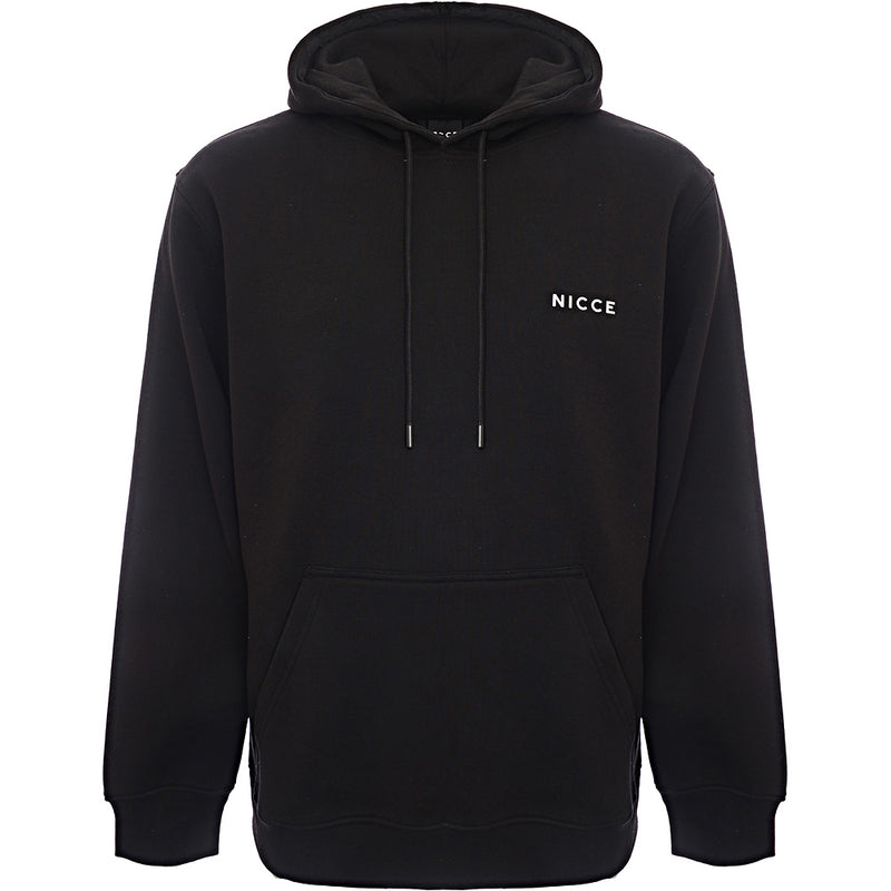 Nicce Mens Mini Logo Hoodie In Black