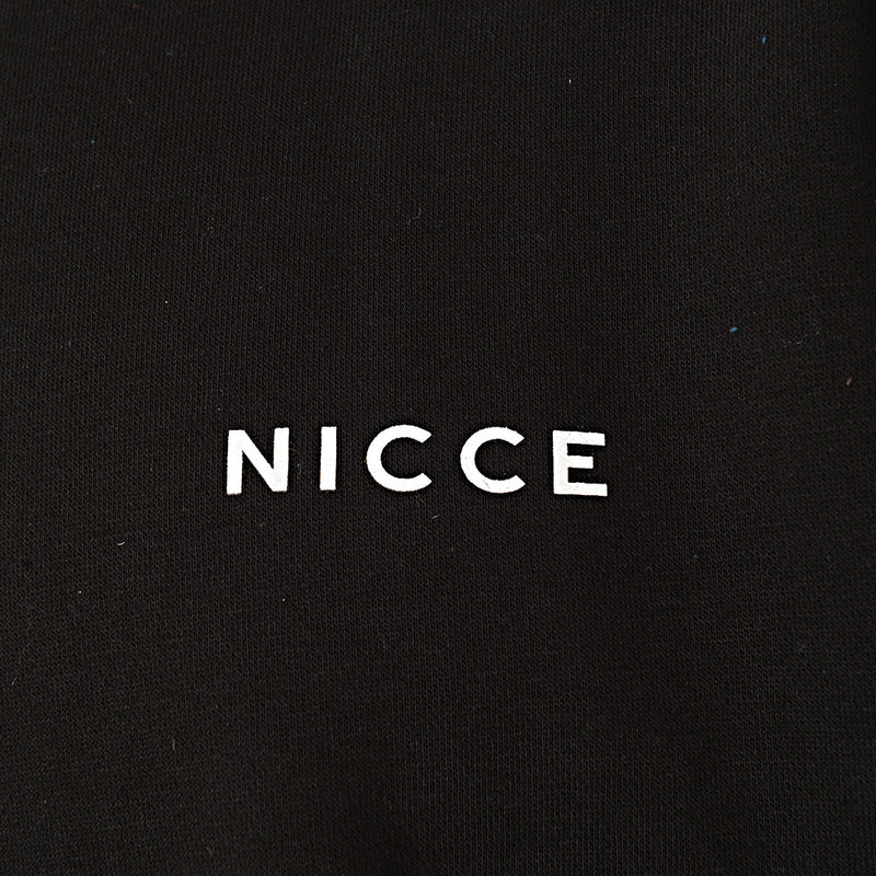 Nicce Mens Mini Logo Hoodie In Black