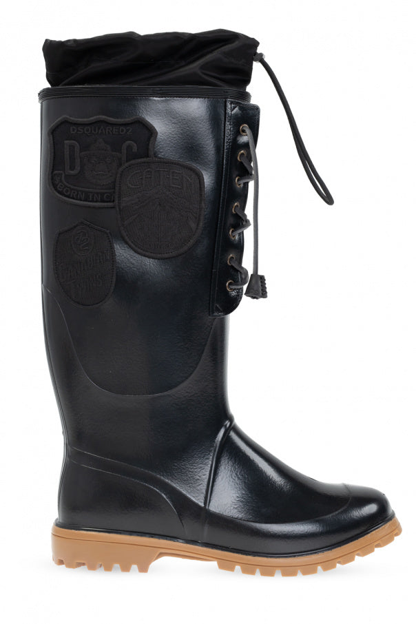 Dsquared2 Men's Wellies in Black
